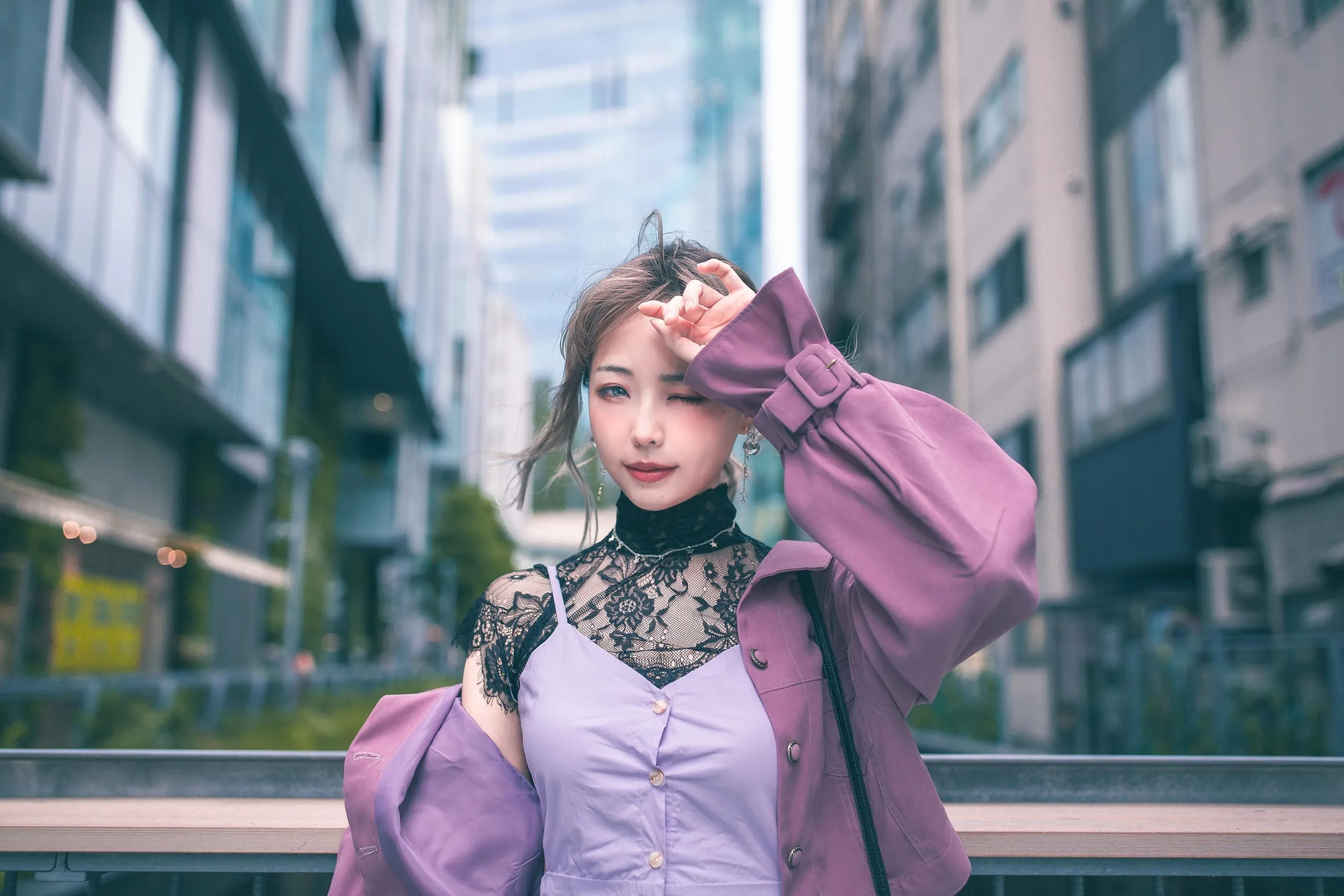 ElyEE子 – NO.90 [2020 Ely Collection] Digital photo set 10套-4 Pale Lavender [54P]插图3